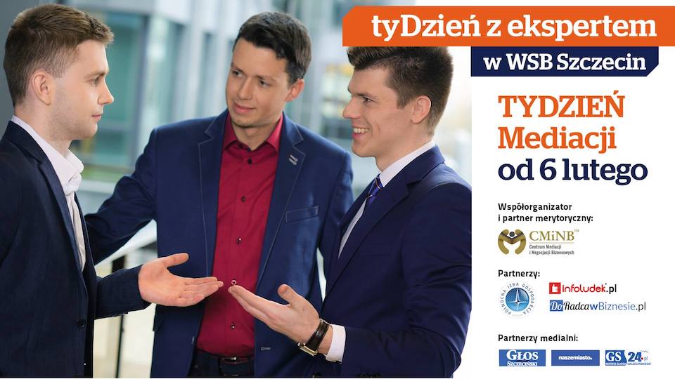 Tydzień Mediacji WSB Szczecin - Adwokat Adam Popławski